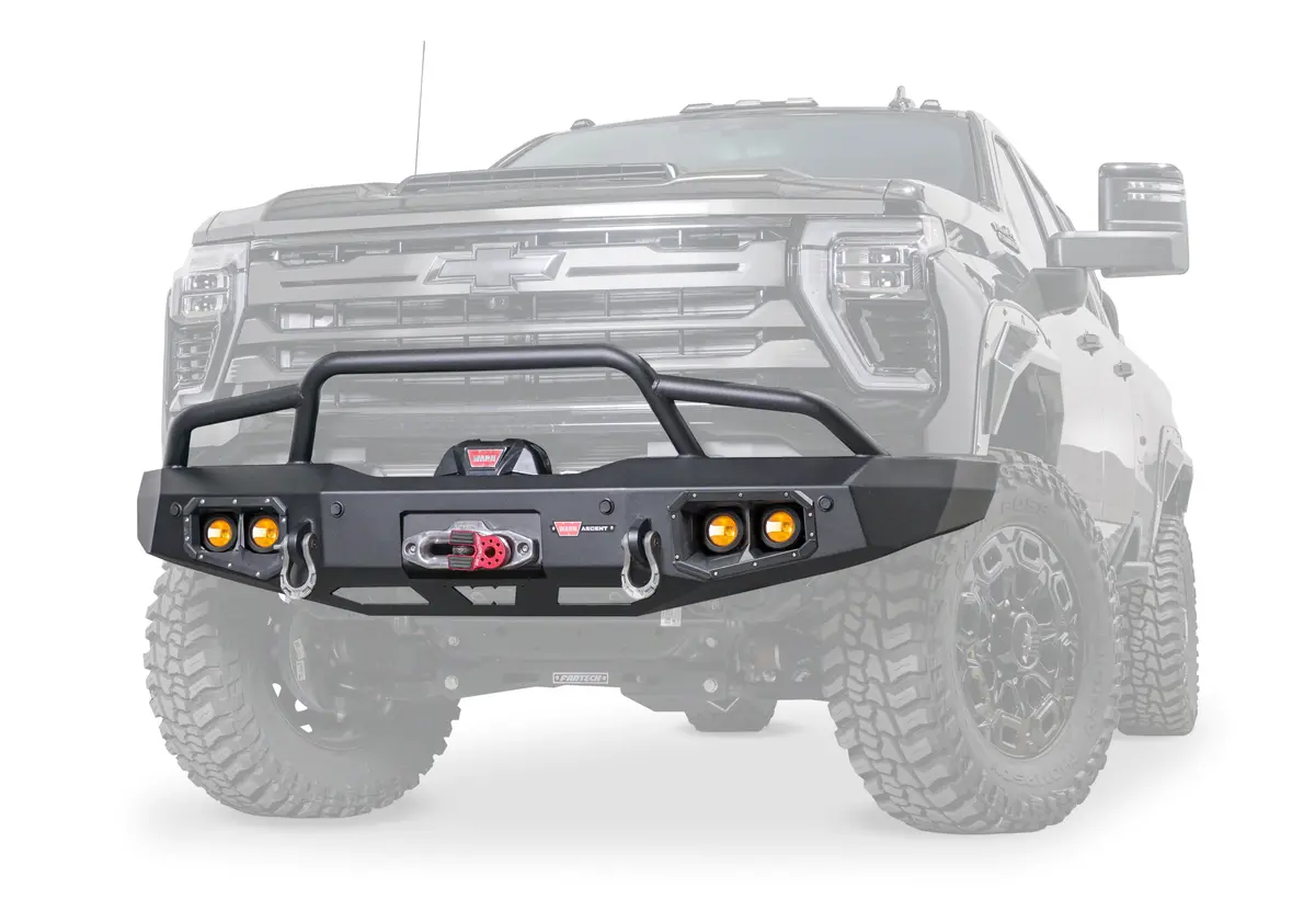 Ascent Bumper With Prerunner Guard  Silverado Hd 1