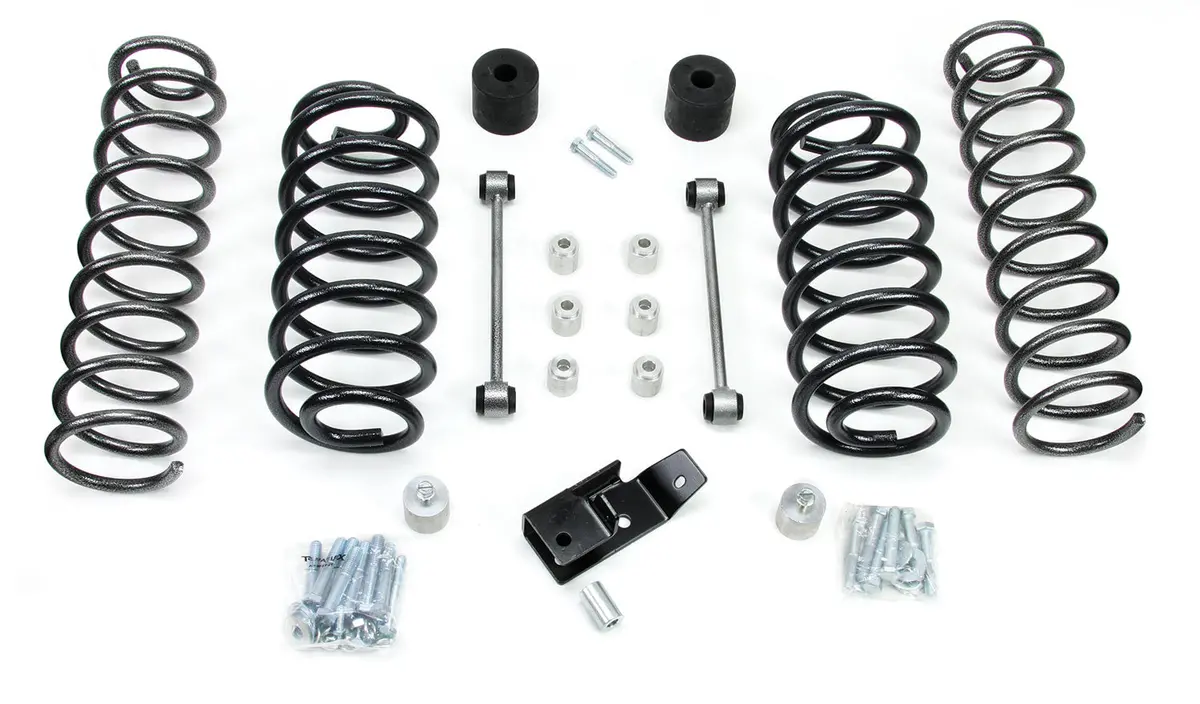 97-06 Jeep Wrangler Tj 3 Inch Coil Spring Base Lift Kit No Quick Disconnects Or Shocks Teraflex 1