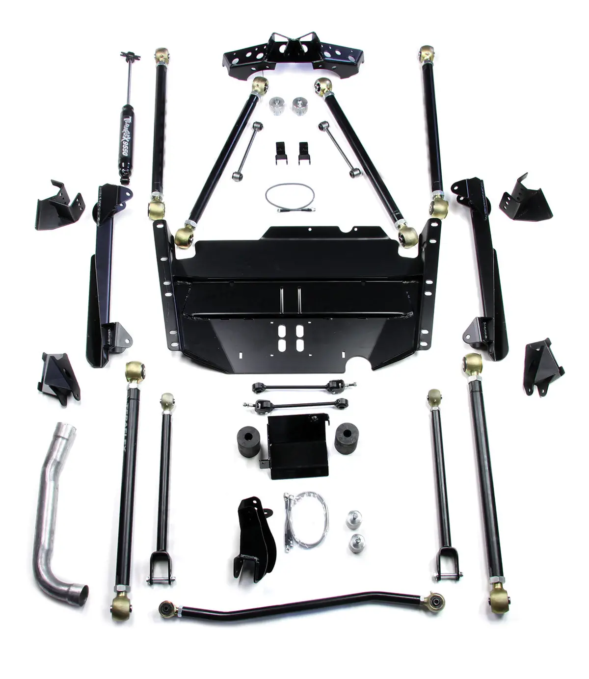 03-06 Wrangler Tj Lwb Pro Lcg Long Arm Suspension System For Coilover Setup Teraflex 1