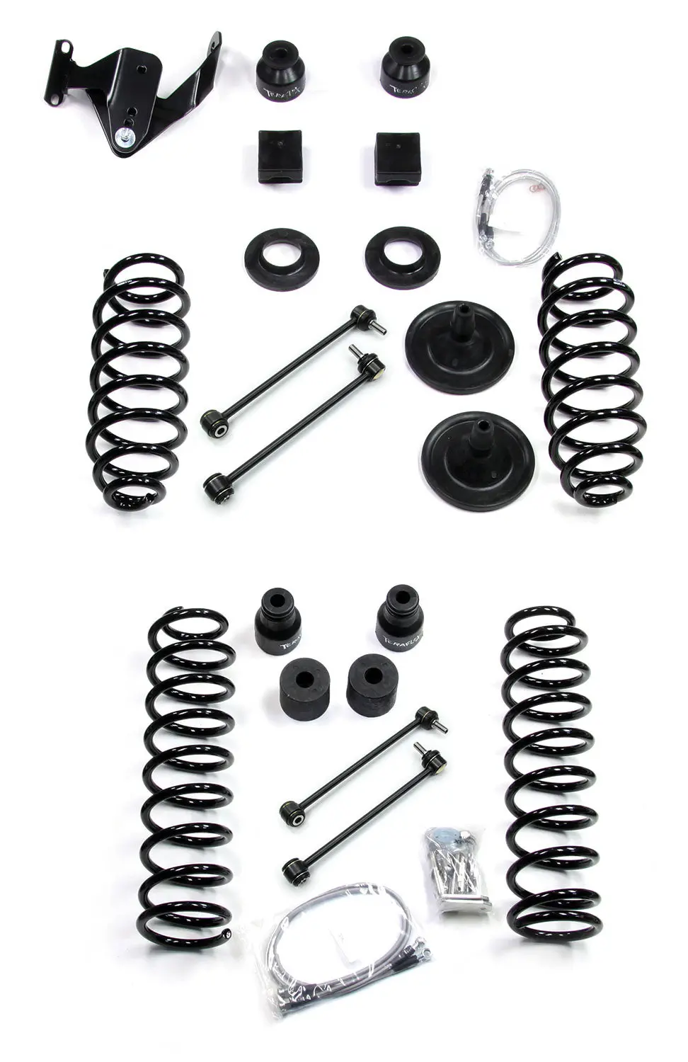 07-18 Wrangler Jk 2 Door 4 Inch Coil Spring Base Lift Kit No Shocks Teraflex 1