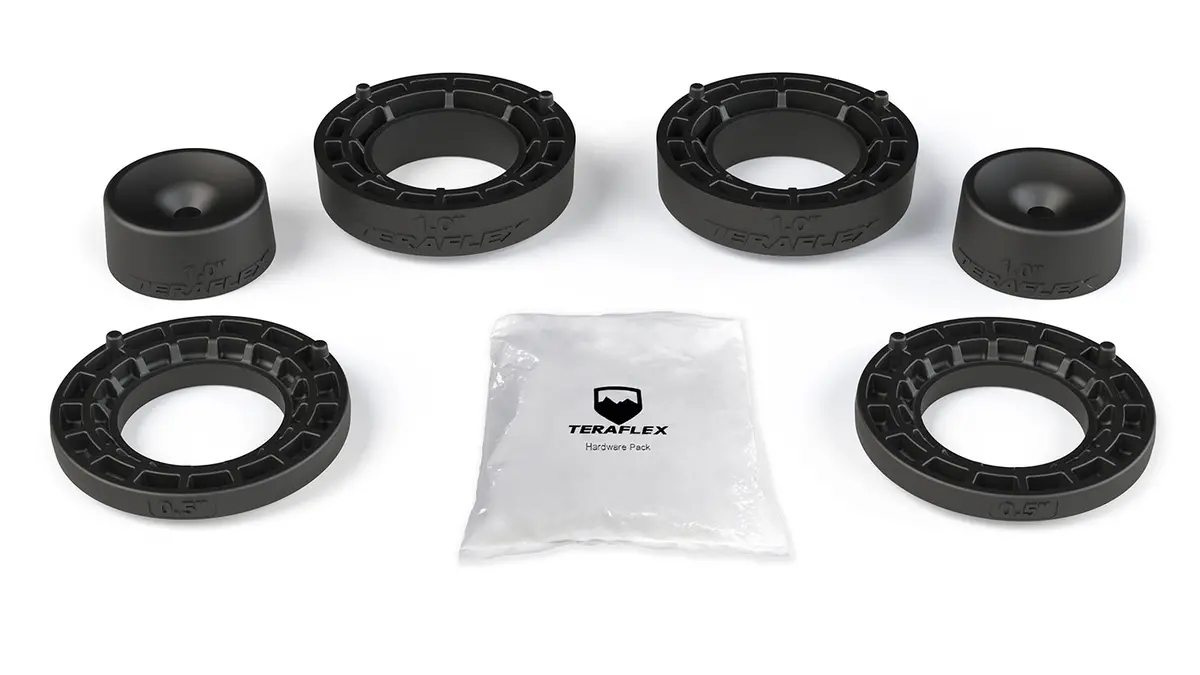 20-Up Jeep Gladiator 1.5 Inch Performance Spacer Leveling Kit No Shocks Teraflex 1