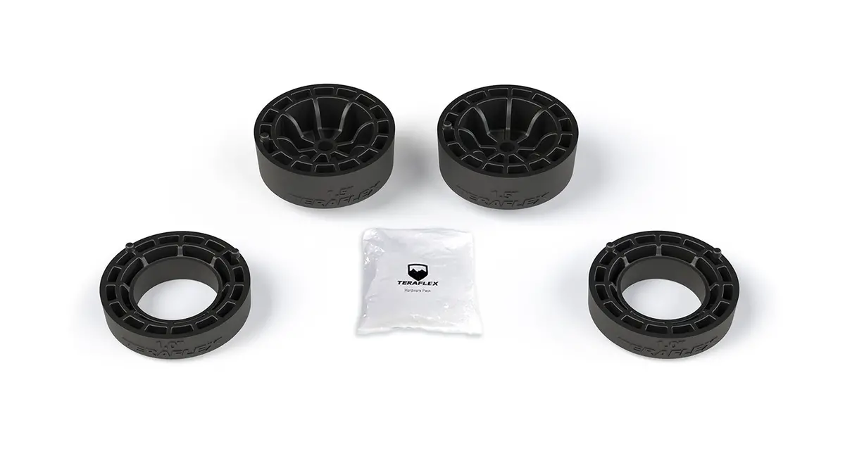 18-Up Wrangler Jl 2 Door 1.5 Inch Performance Spacer Lift Kit No Shocks Teraflex 1