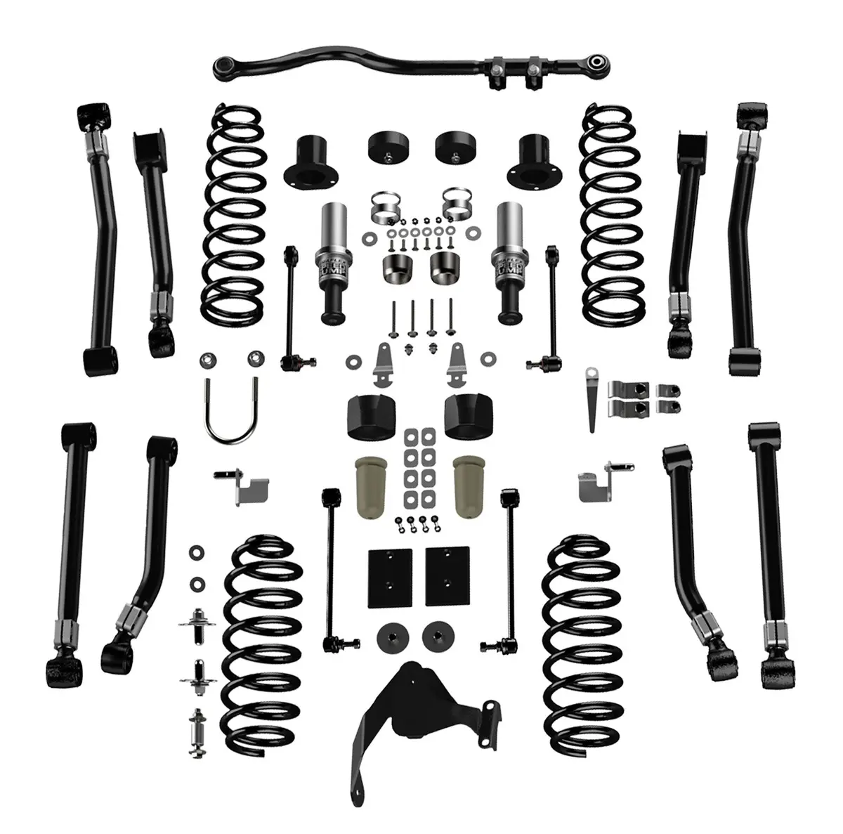 07-18 Wrangler Jk 2 Door 3 Inch Alpine Ct3 Outback Overland Short Arm Suspension System No Shocks Teraflex 1