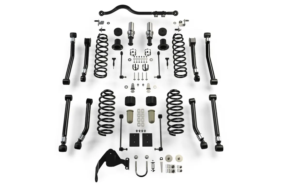 07-18 Wrangler Jk 4 Door 3 Inch Alpine Ct3 Outback Overland Short Arm Suspension System No Shocks Teraflex 1