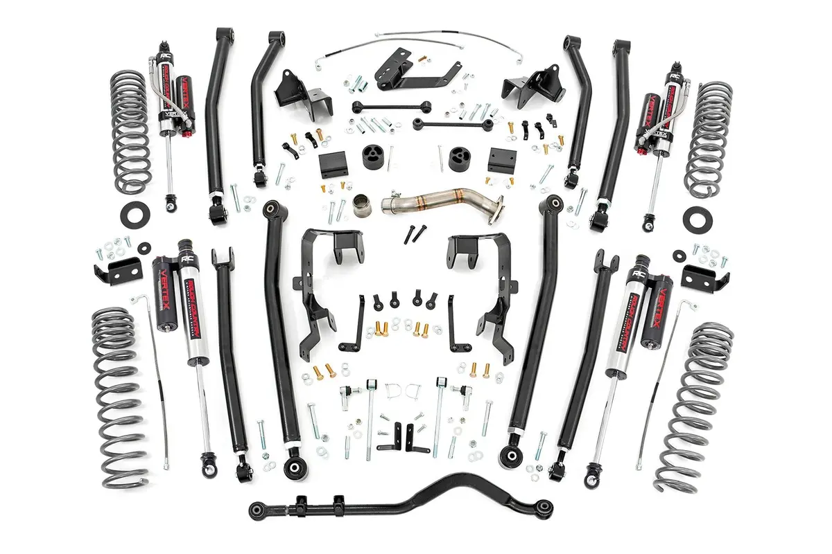 4 Inch Lift Kit - Long Arm - Vertex - Jeep Wrangler Unlimited 4Wd (2012-2018) 1