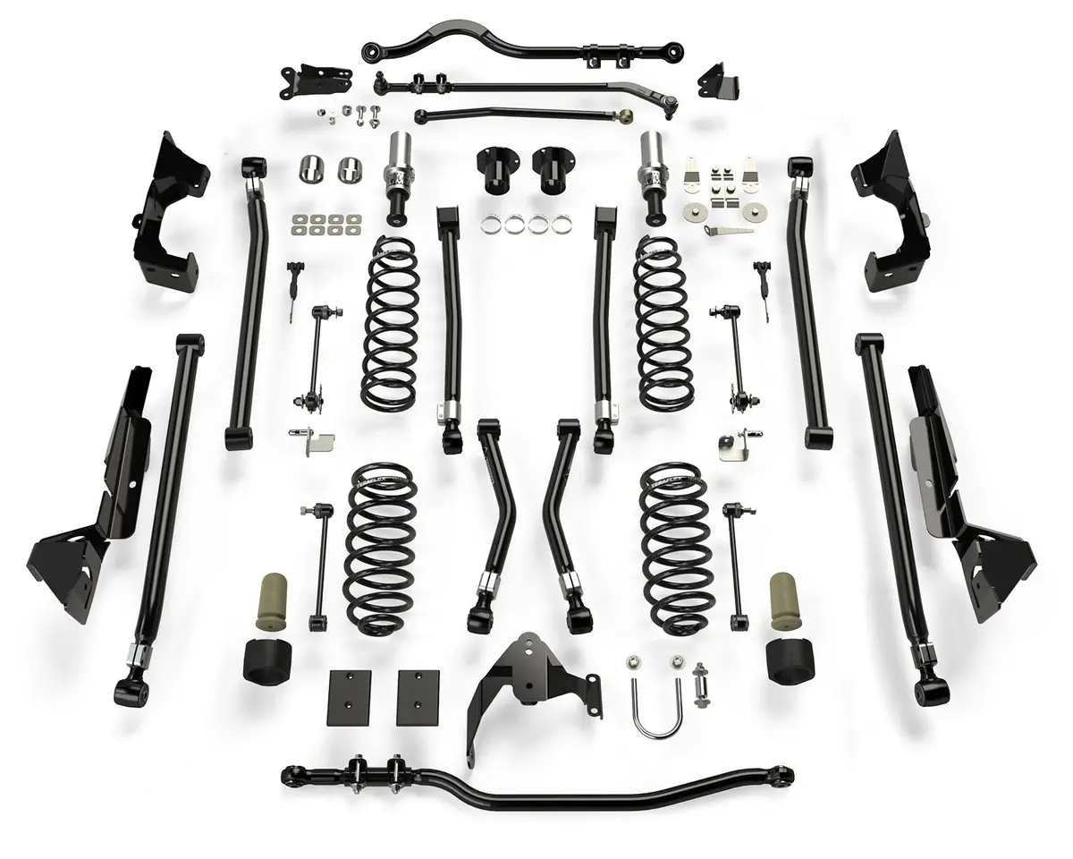 07-18 Wrangler Jk 2 Door 6 Inch Alpine Ct6 Long Arm Suspension System No Shocks Teraflex 1