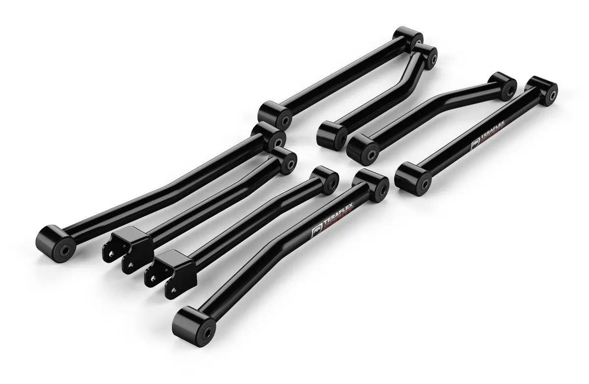07-18 Wrangler Jk Sport Control Arm Kit 8-Arm 2.5-3 Inch Lift Teraflex 1