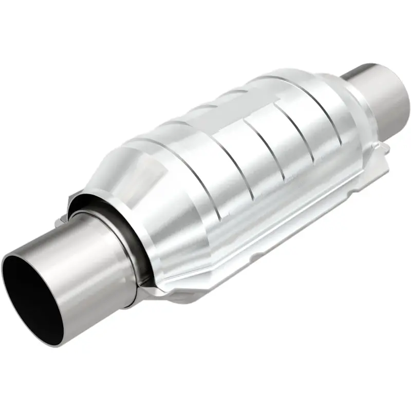 Magnaflow Conv Univ 2.25In Inlet/Outlet Center/Center Round 9In Body L X 5.125In W X 13In Overall L 1