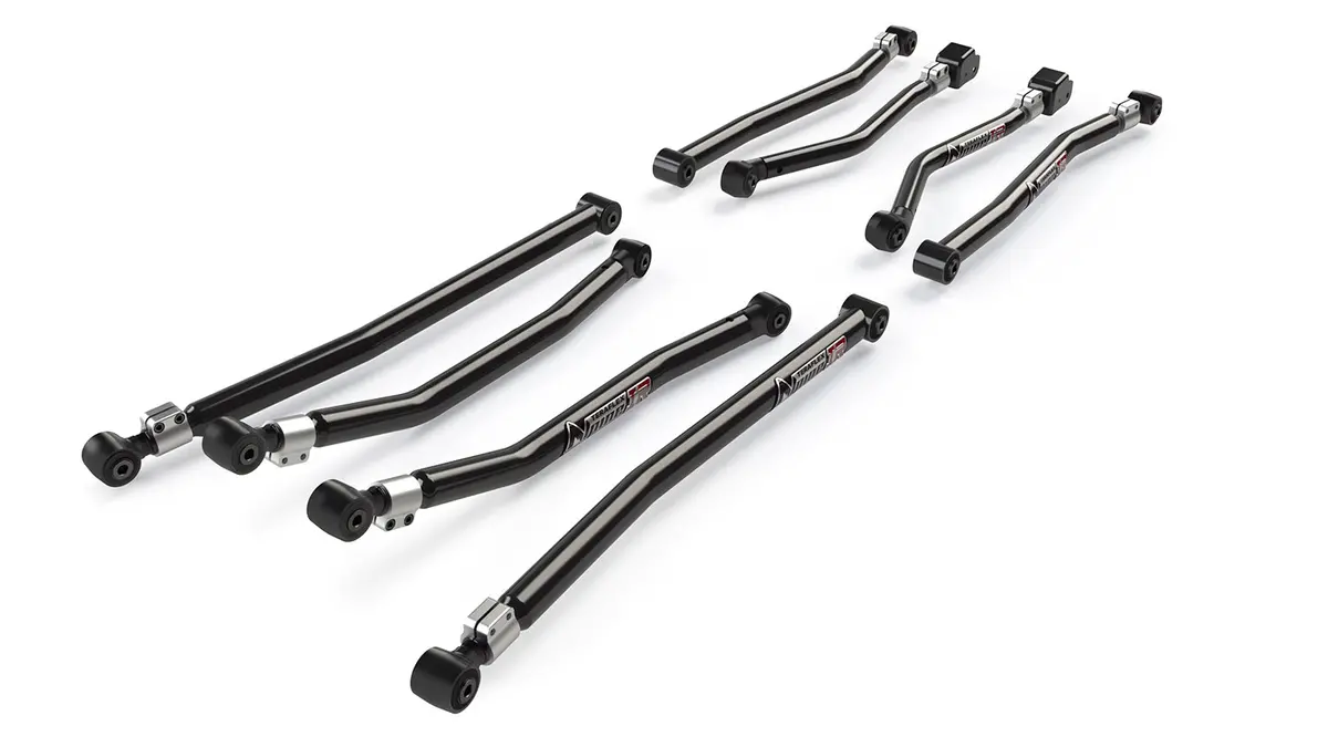 18-Up Wrangler Jl Alpine Ir Long Arm Kit 8-Arm 3-6 Inch Lift Teraflex 1