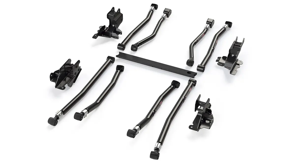 18-Up Wrangler Jl 2 Door Alpine Ir Long Arm & Bracket Kit 8-Arm 3-6 Inch Lift Teraflex 1
