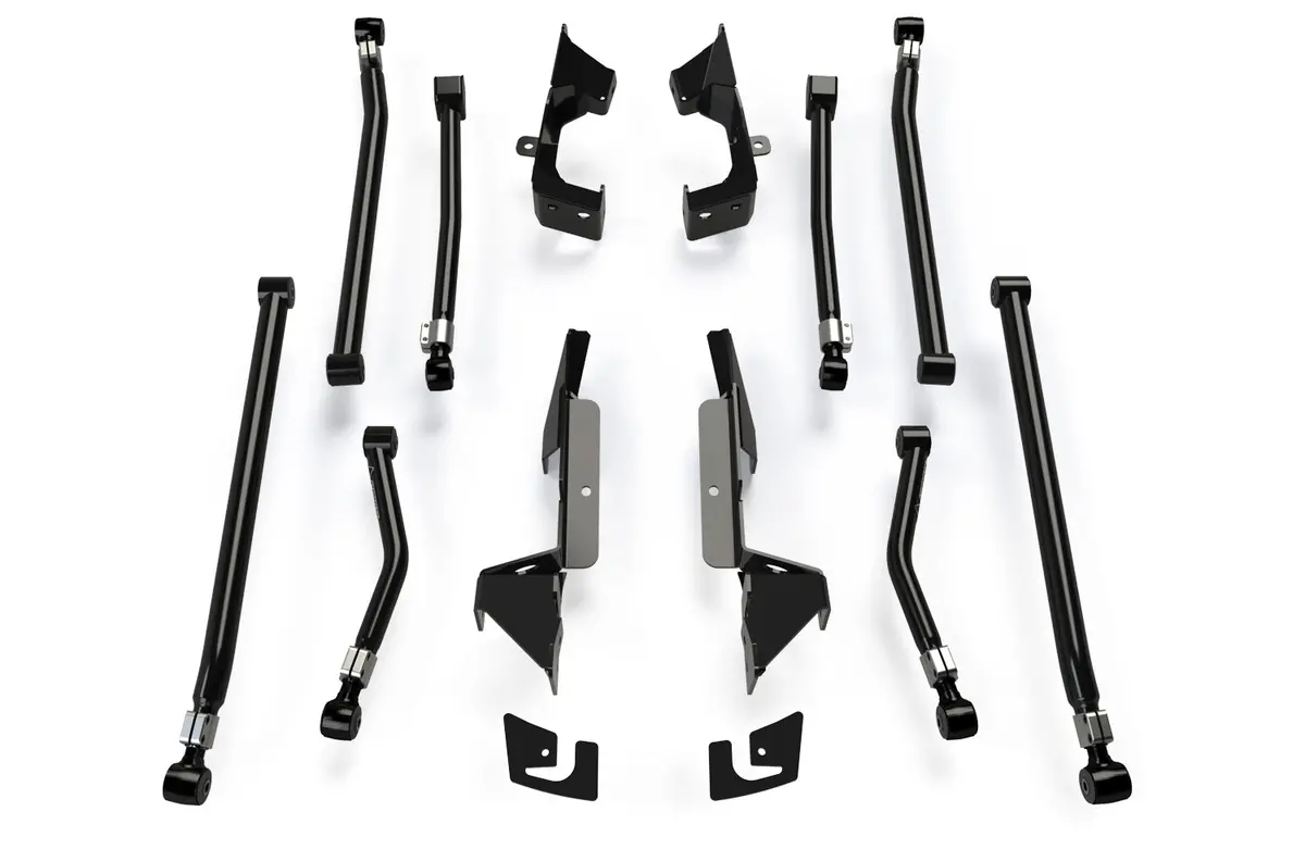07-18 Wrangler Jk Alpine Long Arm & Bracket Kit 8-Arm 3-6 Inch Lift Teraflex 1