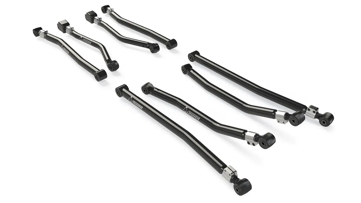 18-Up Wrangler Jl Alpine Long Arm Kit 8-Arm 3-6 Inch Lift Teraflex 1