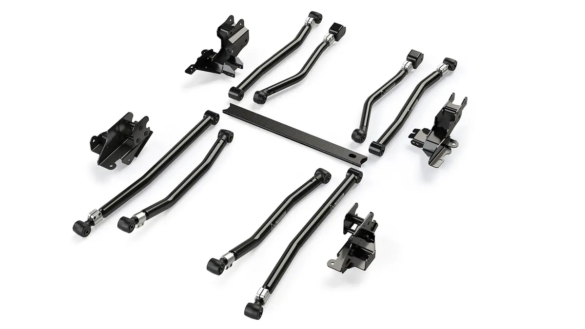 18-Up Wrangler Jl 4 Door Alpine Long Arm & Bracket Kit 8-Arm 3-6 Inch Lift Teraflex 1