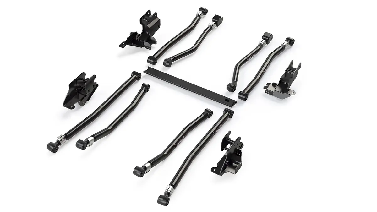 18-Up Wrangler Jl 2 Door Alpine Long Arm & Bracket Kit 8-Arm 3-6 Inch Lift Teraflex 1