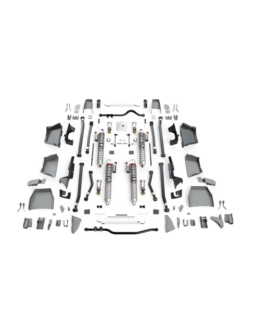 07-18 Wrangler Jk 4 Door Alpine Rt Coilover Suspension System - Complete Kit Teraflex 1