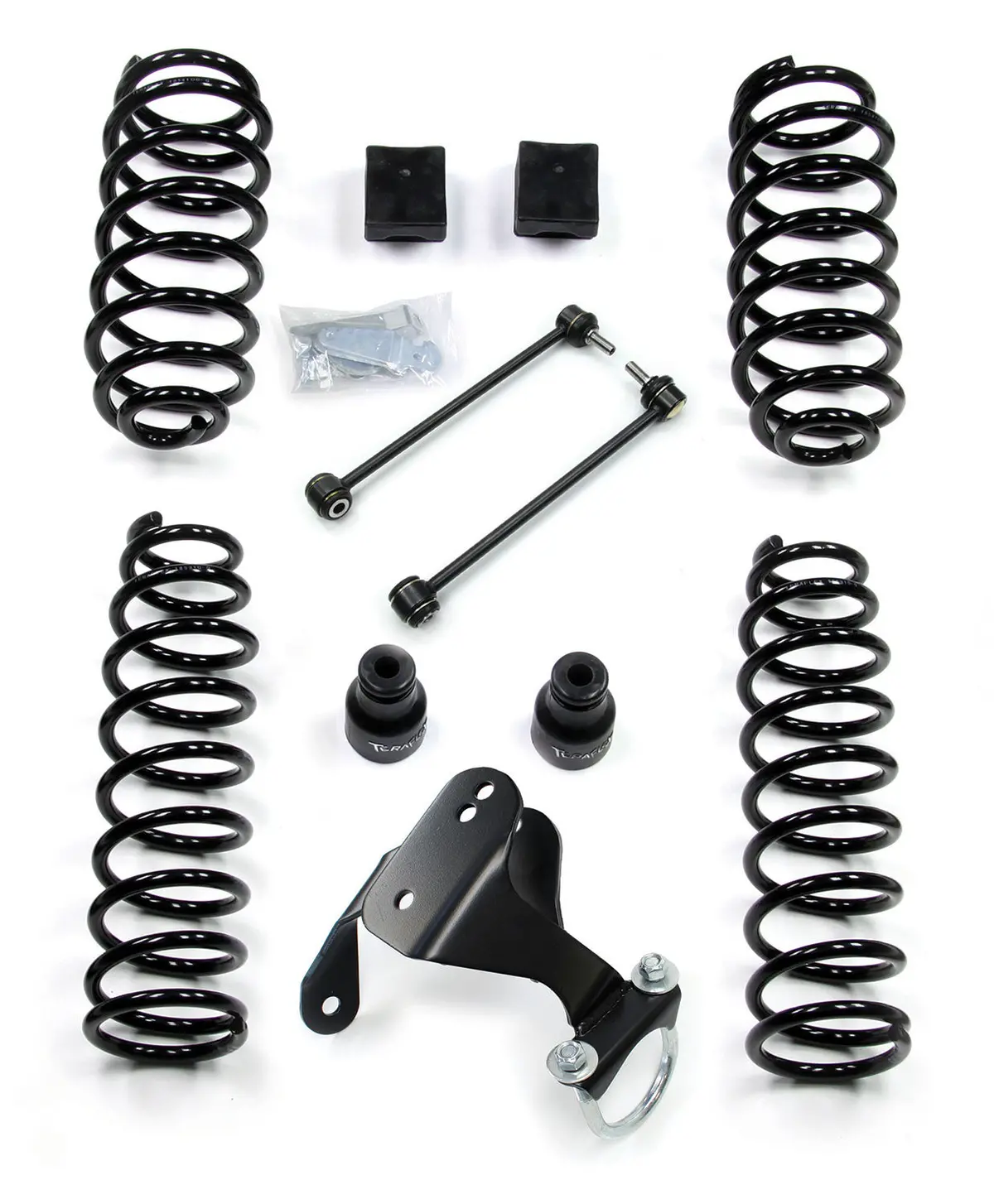 07-18 Wrangler Jk 2 Door 2.5 Inch Coil Spring Base Lift Kit No Shocks Or Shock Extensions Teraflex 1