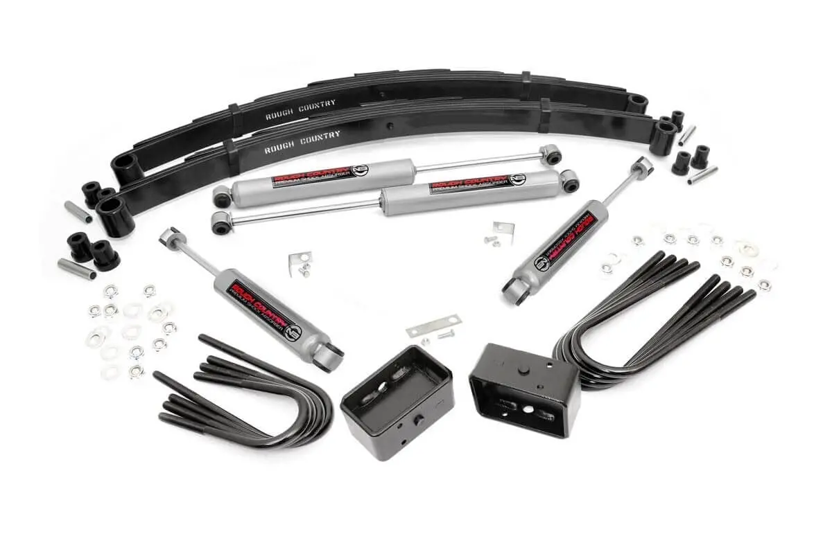2 Inch Lift Kit - Rr Blocks - Chevy/Gmc C10/K10 C15/K15 Truck/Half-Ton Suburban/Jimmy (77-87) 1