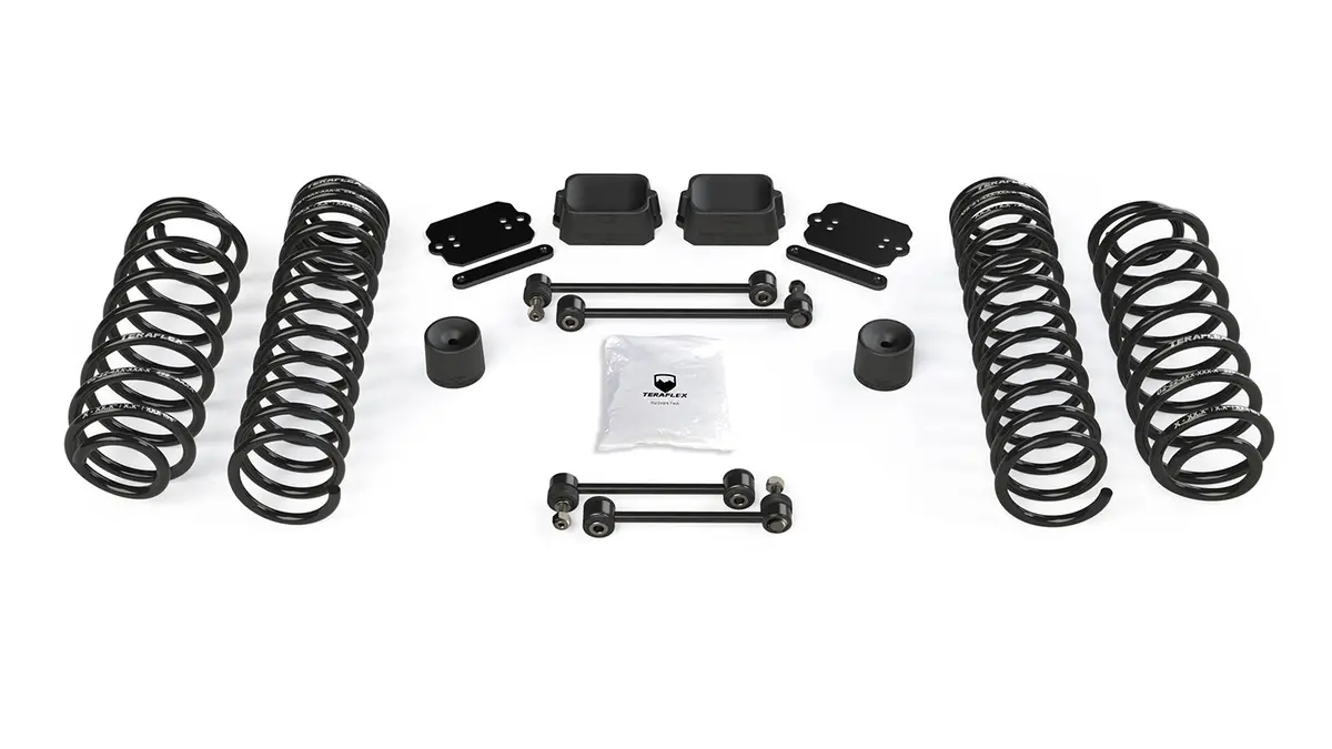 18-Up Wrangler Jl 4 Door 2.5 Inch Coil Spring Base Lift Kit No Shocks Teraflex 1