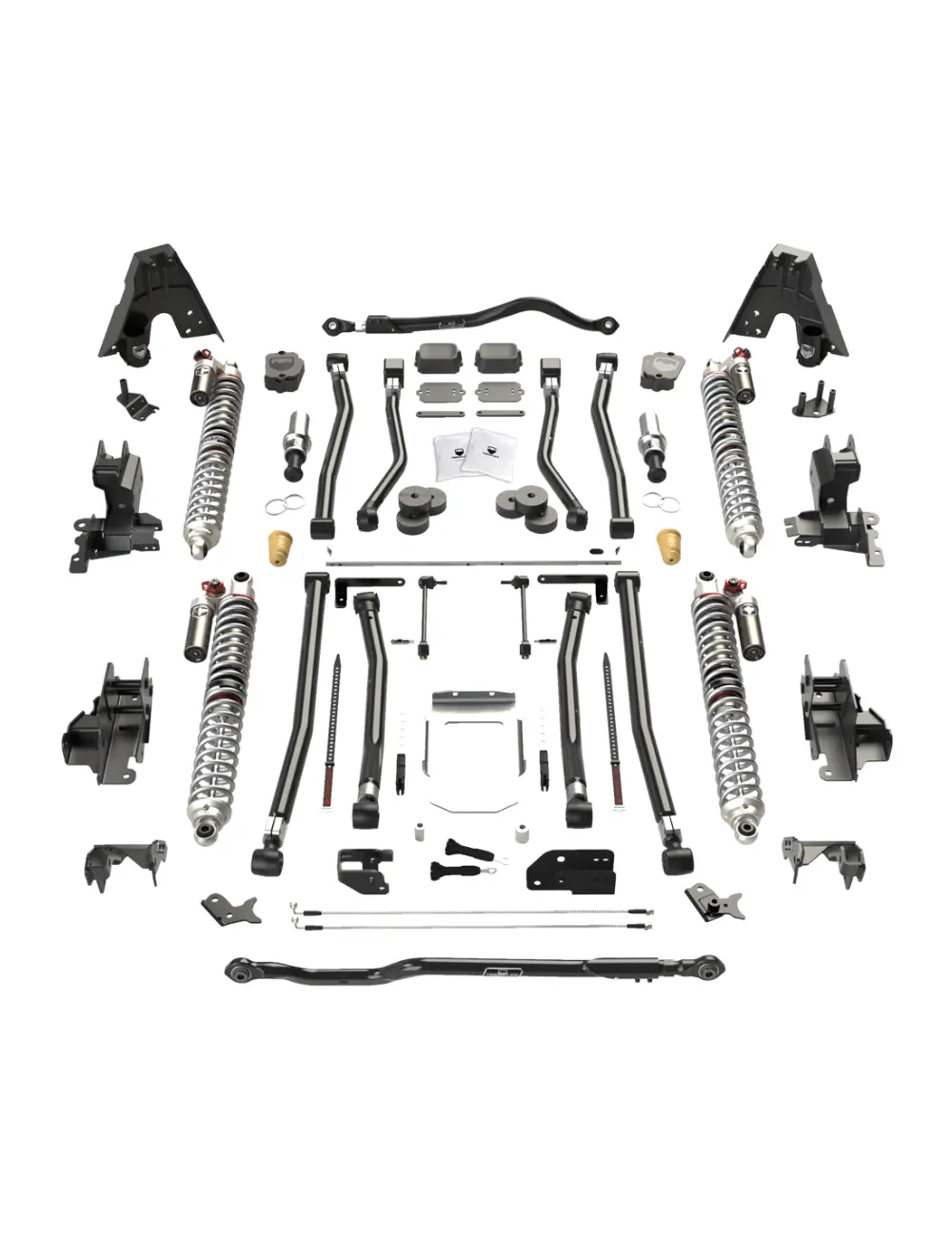 18-Up Wrangler Jl 4 Door Alpine Rt Coilover Suspension System 392 F60/R60 Teraflex 1