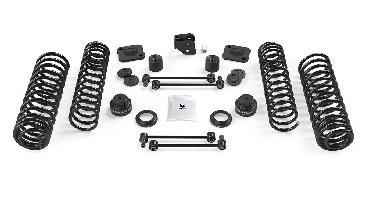 20-Up Jeep Gladiator 4.5 Inch Coil Spring Base Lift Kit No Shocks Teraflex 1
