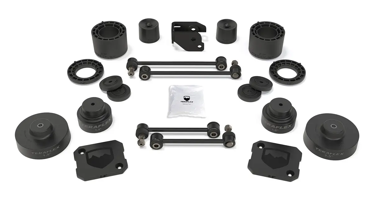 20-Up Jeep Gladiator 3.5 Inch Performance Spacer Lift Kit No Shocks Teraflex 1