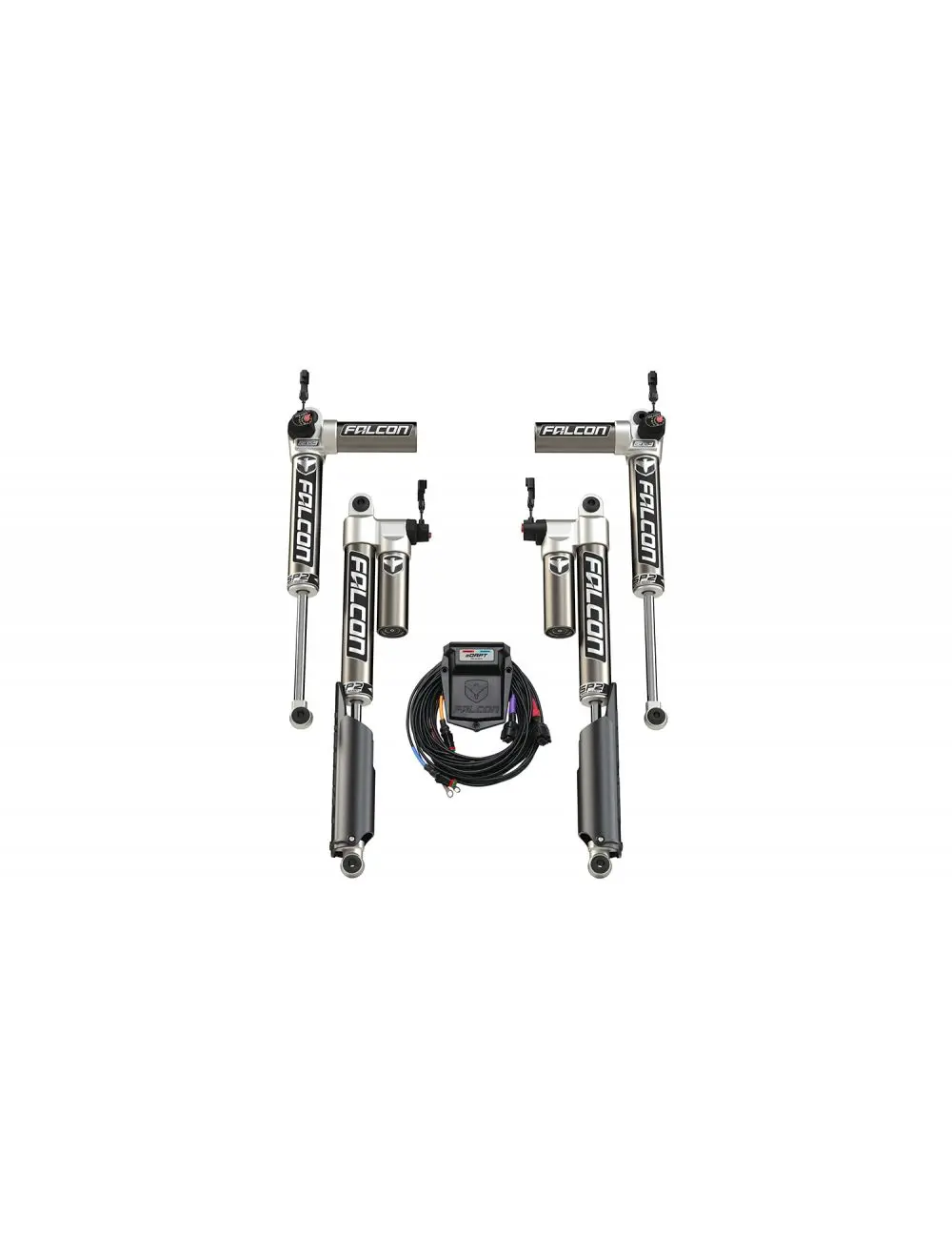 Jt: Falcon Sp2 3.5 Adapt Piggyback Shock Kit (0-1.5In Lift) 1