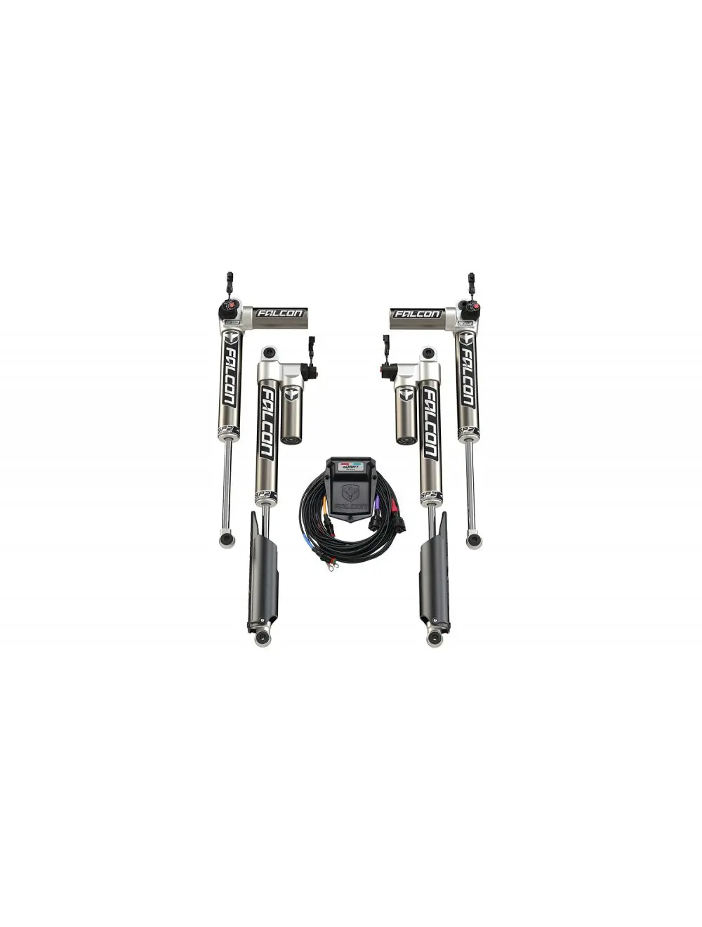 Jt: Falcon Sp2 3.5 Adapt Piggyback Shock Kit (2-3.5In Lift) 1