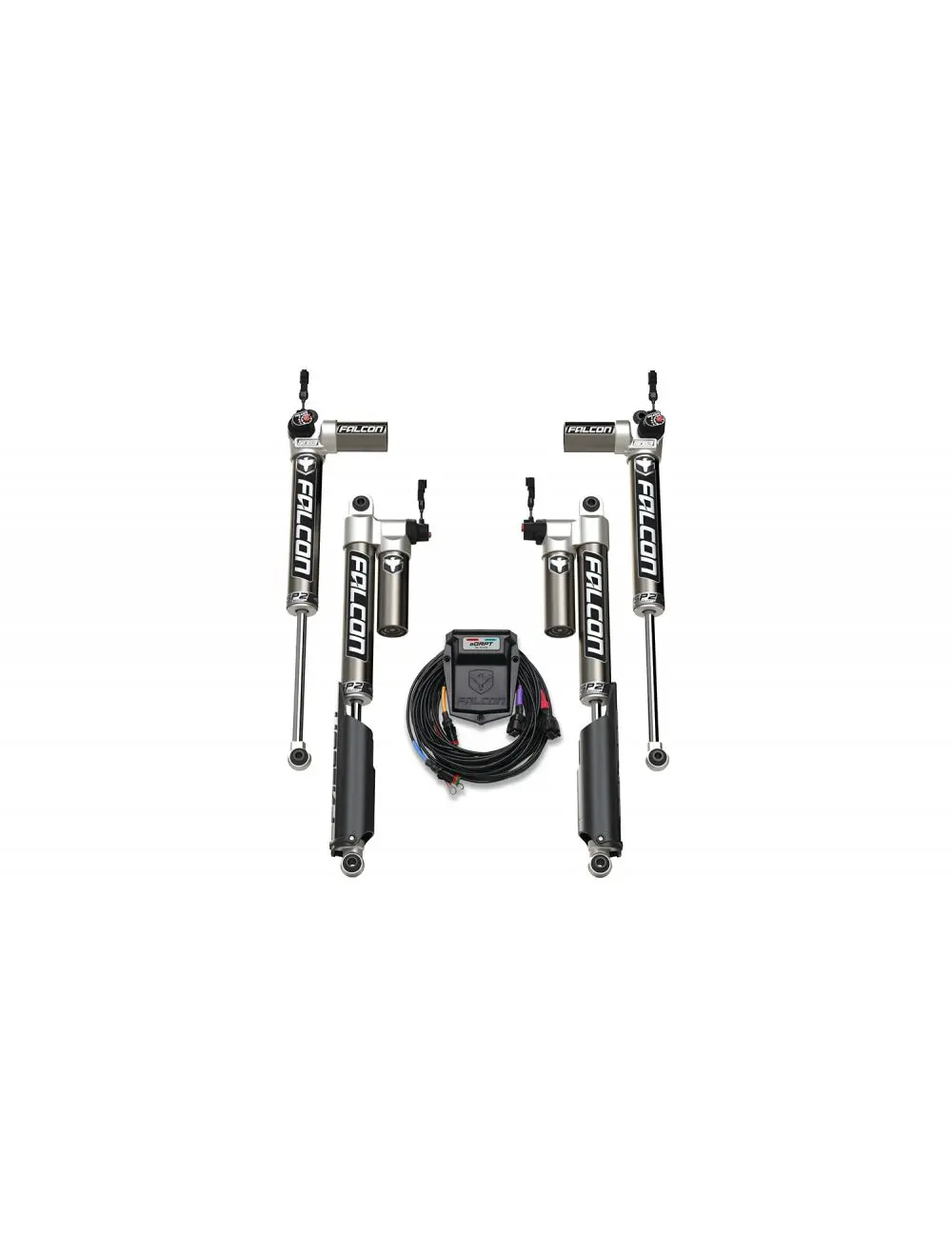 Jt Ecodiesel: Falcon Sp2 3.5 Adapt Piggyback Shock Kit (2-3.5In Lift) 1
