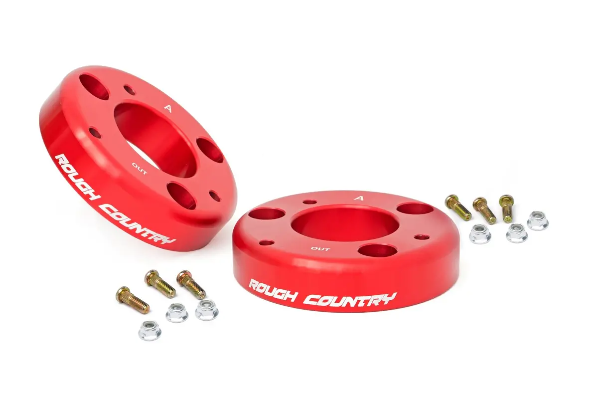 2 Inch Leveling Kit - Red - Ford F-150 (14-24)/Raptor (19-20) 1