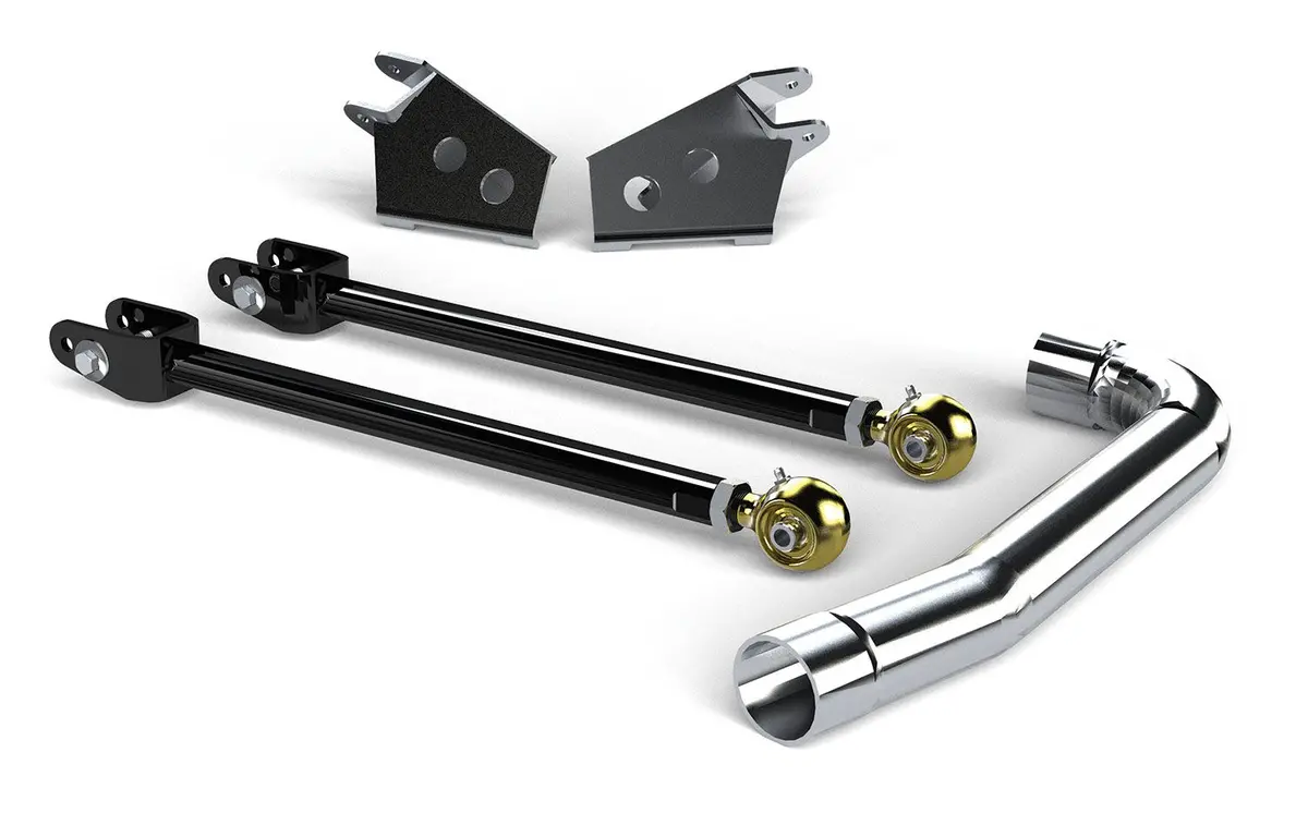 97-06 Jeep Wrangler Tj Pro Lcg Long Arm & Bracket Upgrade Kit Front Upper 3-5 Inch Lift Teraflex 1