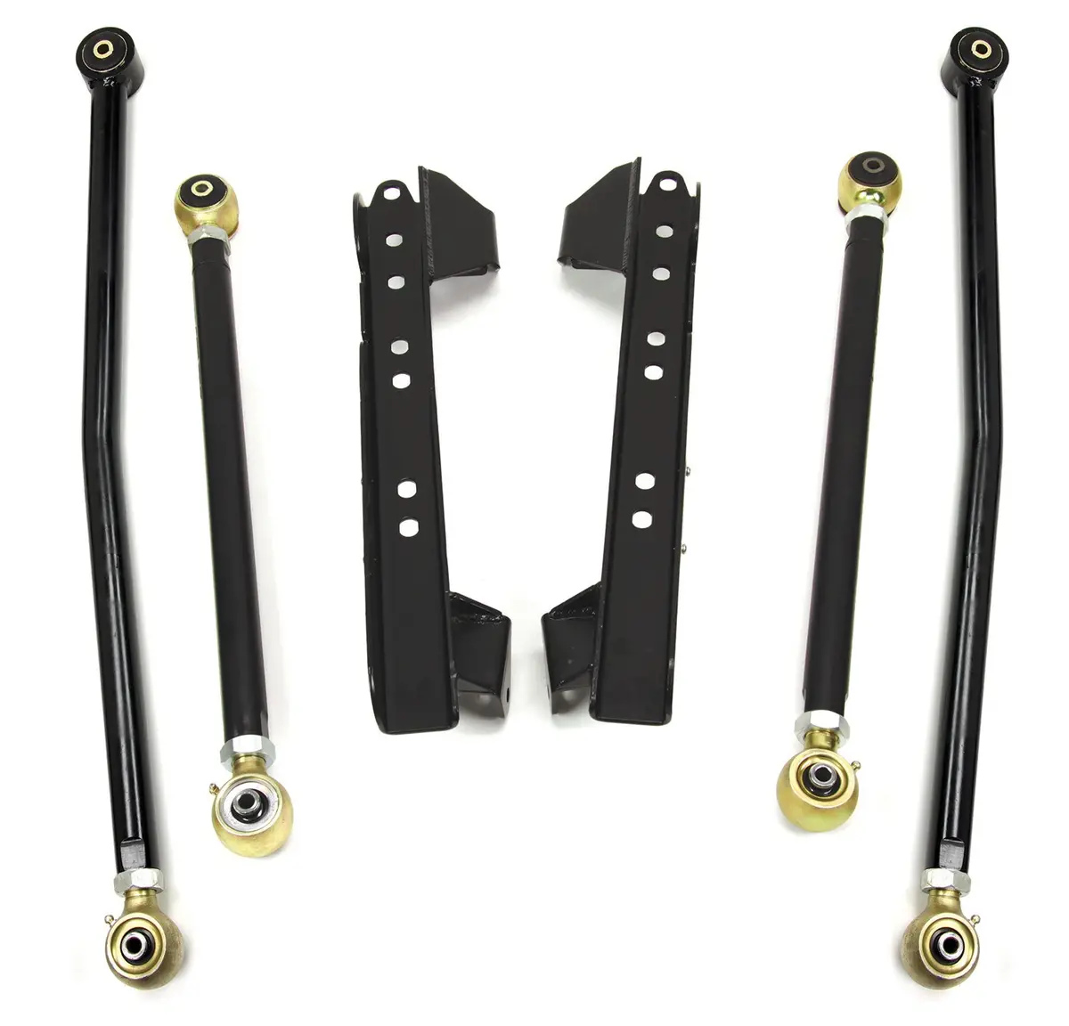 03-06 Wrangler Tj Lwb Lcg Long Arm & Bracket Upgrade Kit Lower 3-5 Inch Lift Teraflex 1
