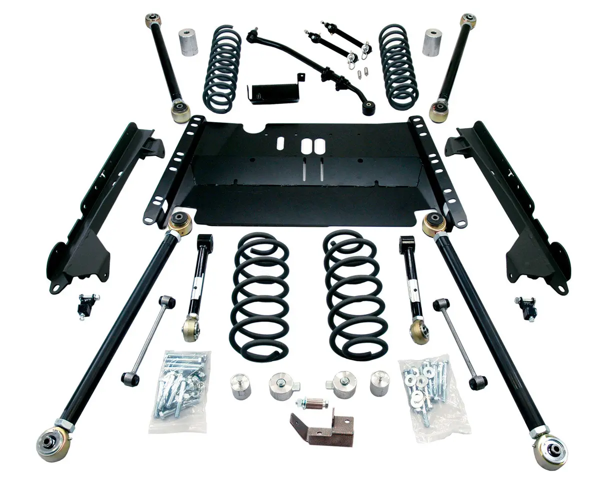 97-06 Jeep Wrangler Tj Swb 3 Inch Enduro Lcg Long Arm Suspension System No Shocks Teraflex 1