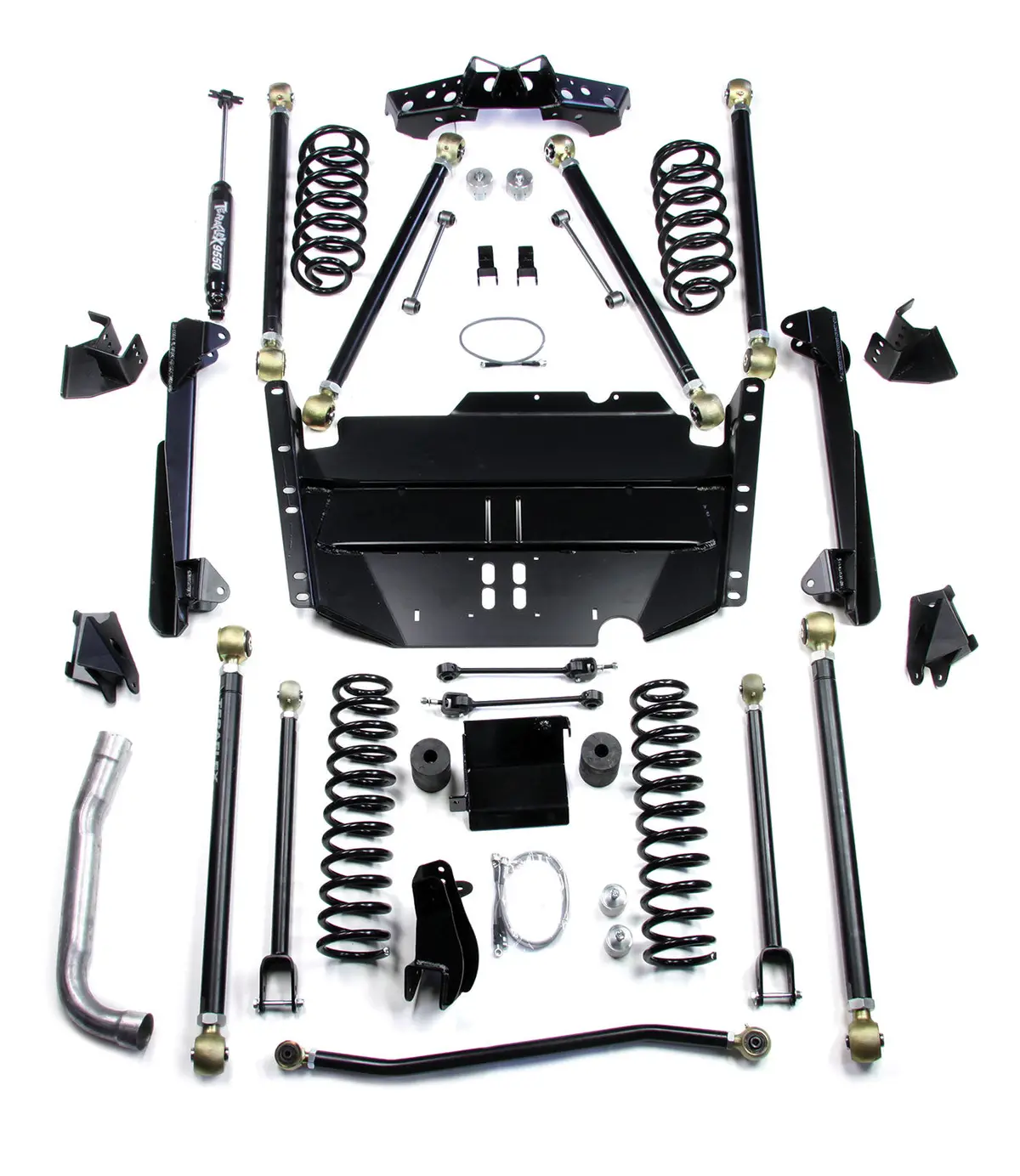 03-06 Wrangler Tj Lwb 5 Inch Pro Lcg Long Arm Suspension System No Shocks Teraflex 1