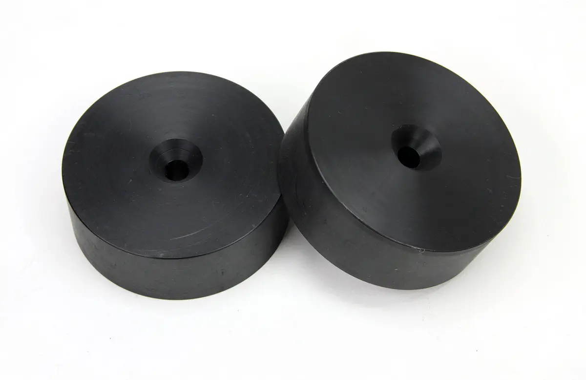 07-18 Wrangler Jk 1.25 Inch Speedbump Bump Stop Strike Pad Kit Front Lower Teraflex 1