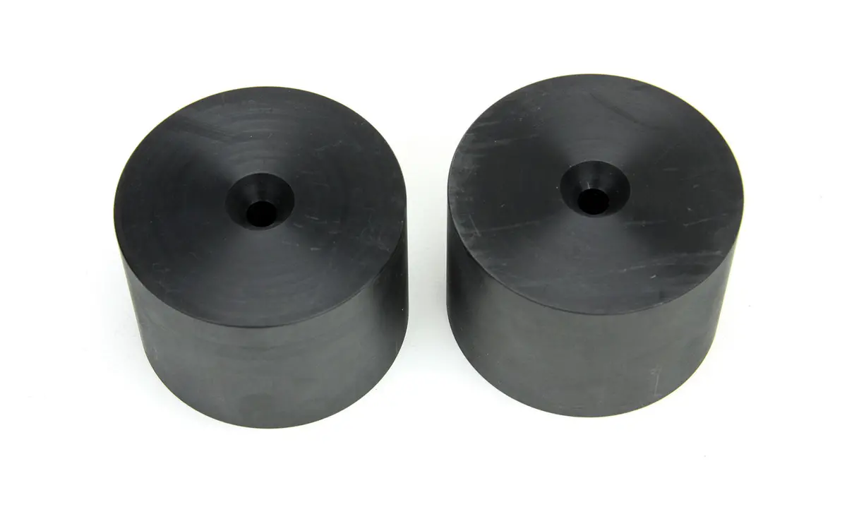 07-18 Wrangler Jk 2.5 Inch Speedbump Bump Stop Strike Pad Kit Front Lower Teraflex 1