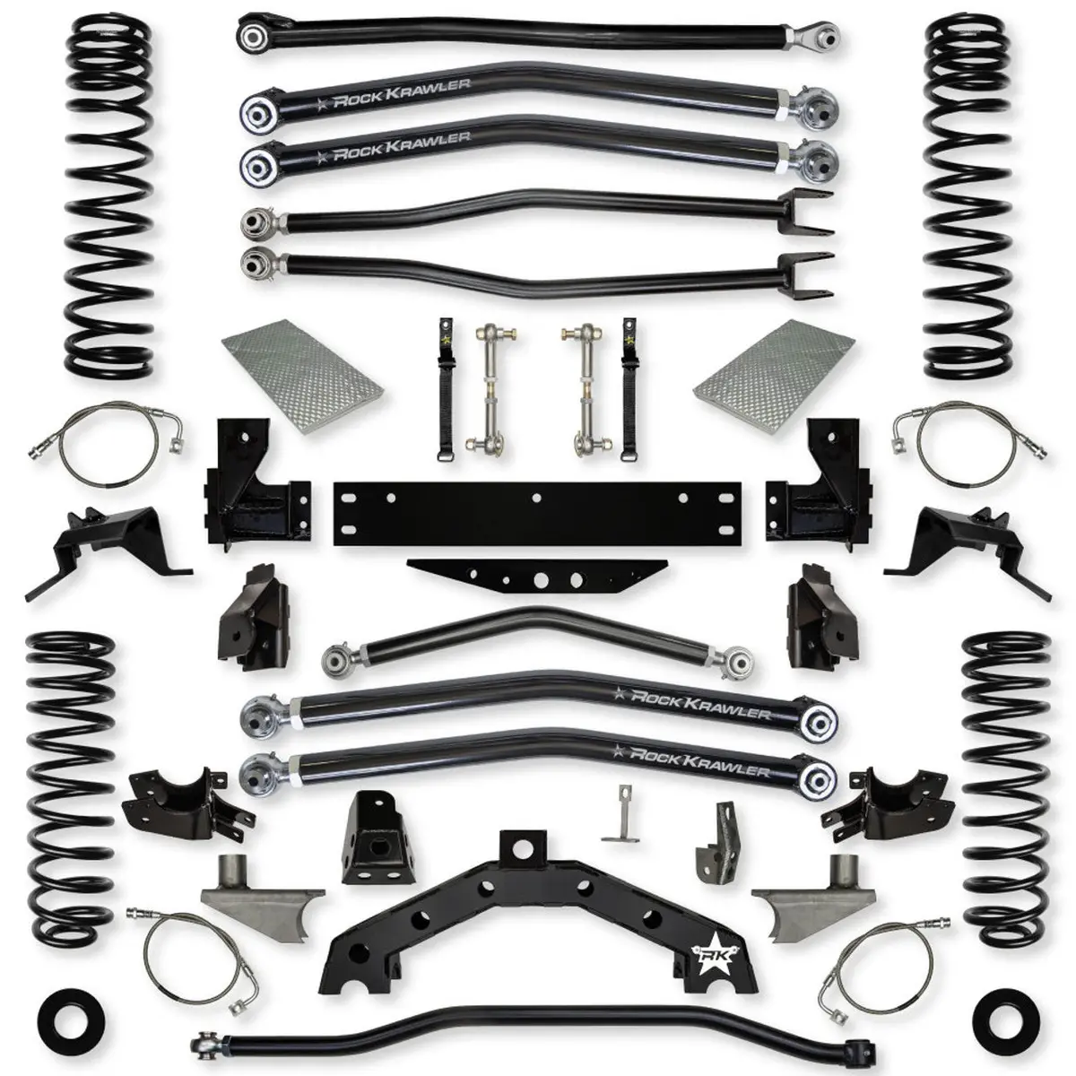 3.5 Inch Adventure-X Long Arm W/ 6" Rear Stretch - Jk 1