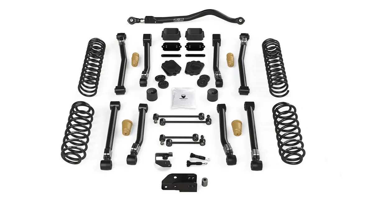 18-Up Wrangler Jl 2 Door 3.5 Inch Alpine Ct3 Short Arm Suspension System No Shocks Teraflex 1