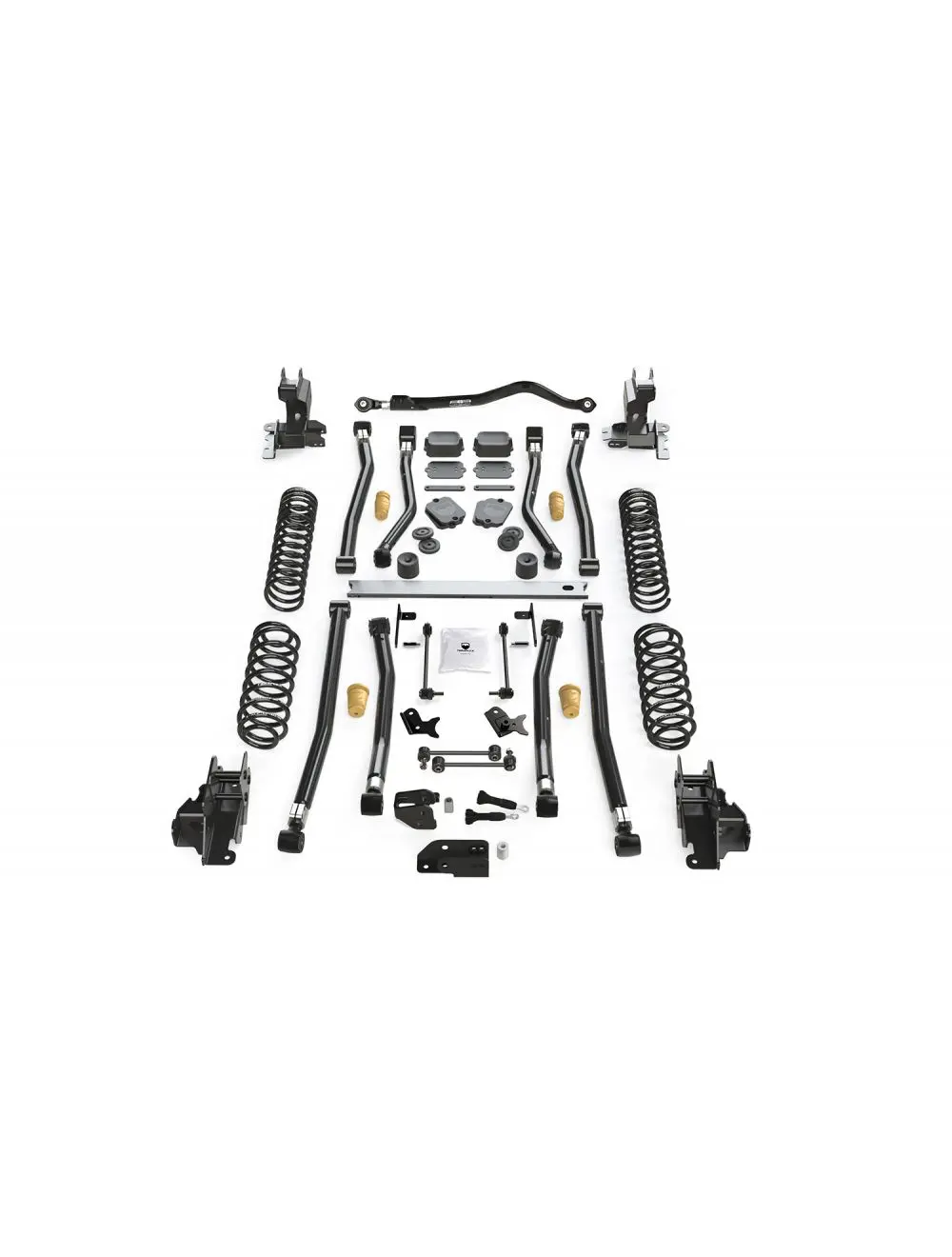 18-Up Wrangler Jl 4 Door 3.5 Inch Alpine Ct3 Long Arm Suspension System No Shock Absorbers - 392 Teraflex 1