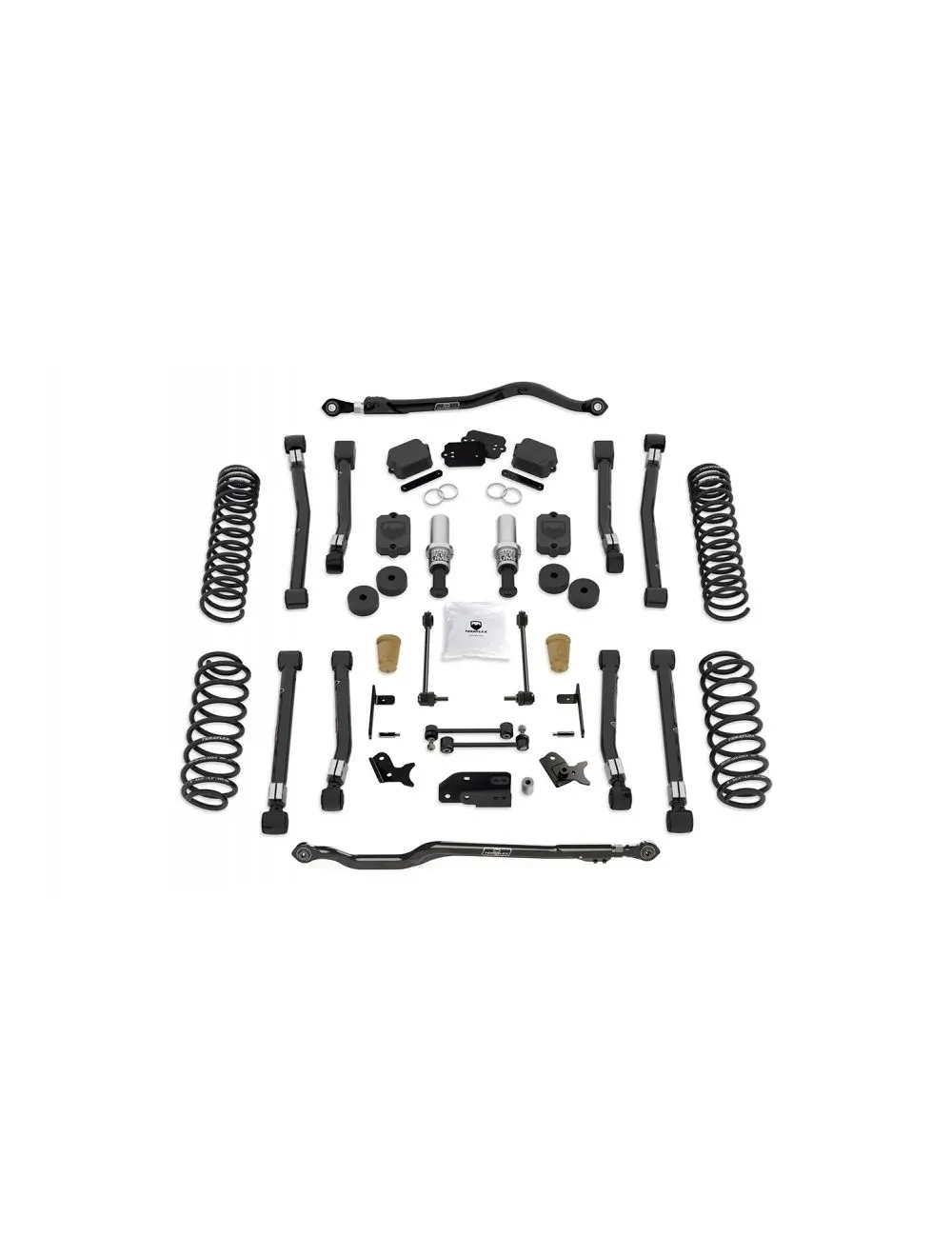 18-Up Wrangler Jl 4 Door 2.5 Inch Alpine Rt2 Outback Overland Short Arm Suspension System No Shocks Teraflex 1
