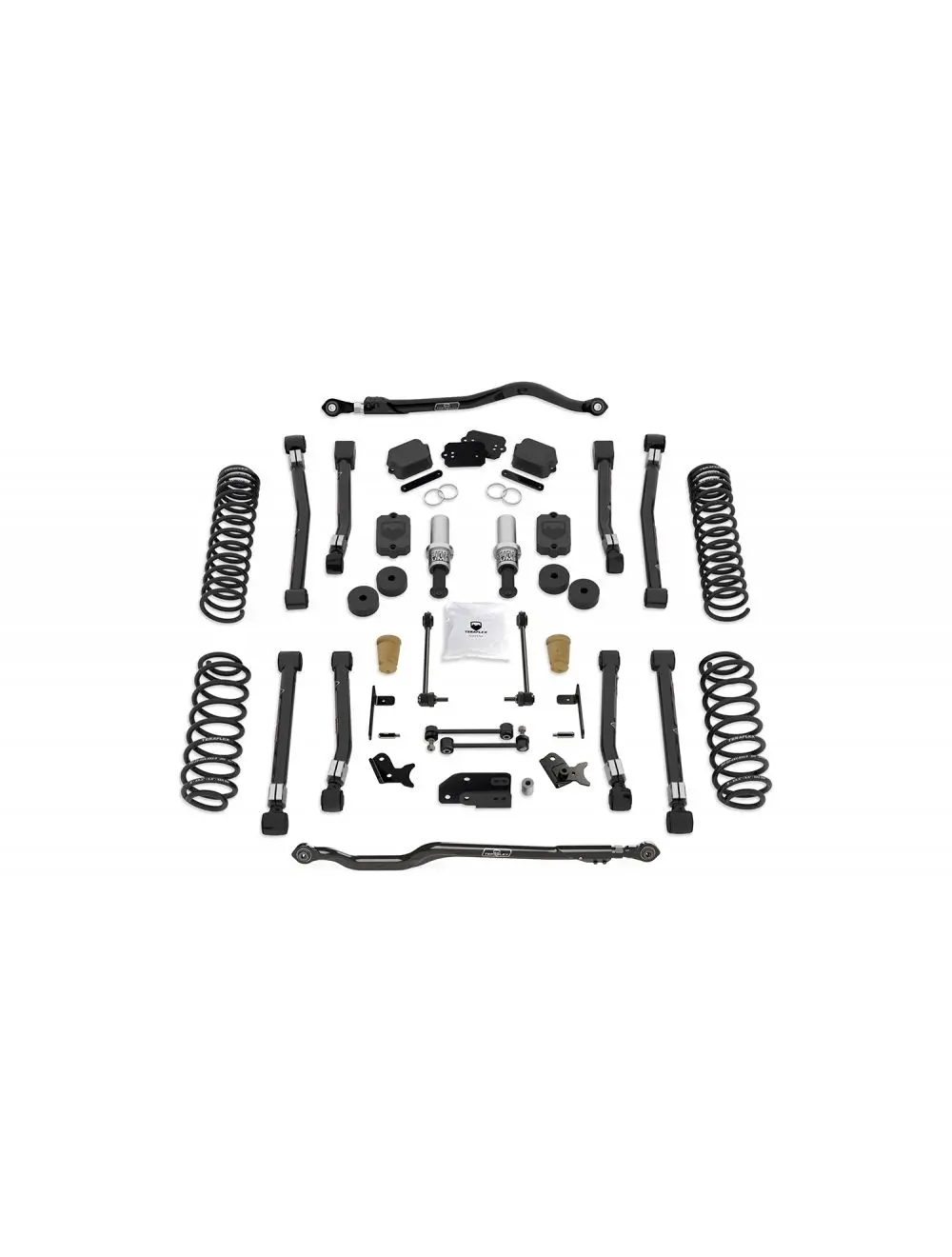 18-Up Wrangler Jl 4 Door 3.5 Inch Alpine Rt3 Outback Overland Short Arm Suspension System No Shocks Teraflex 1