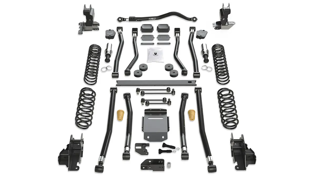 18-Up Wrangler Jl 2 Door 3.5 Inch Alpine Rt3 Long Arm Suspension System No Shocks Teraflex 1