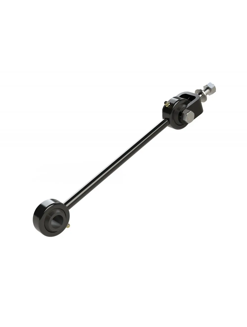 97-06 Jeep Wrangler Tj 10 Inch Sway Bar Link Front Left W/ U-Bracket Stud & Grease Zerk 3-6 Inch Lift Teraflex 1
