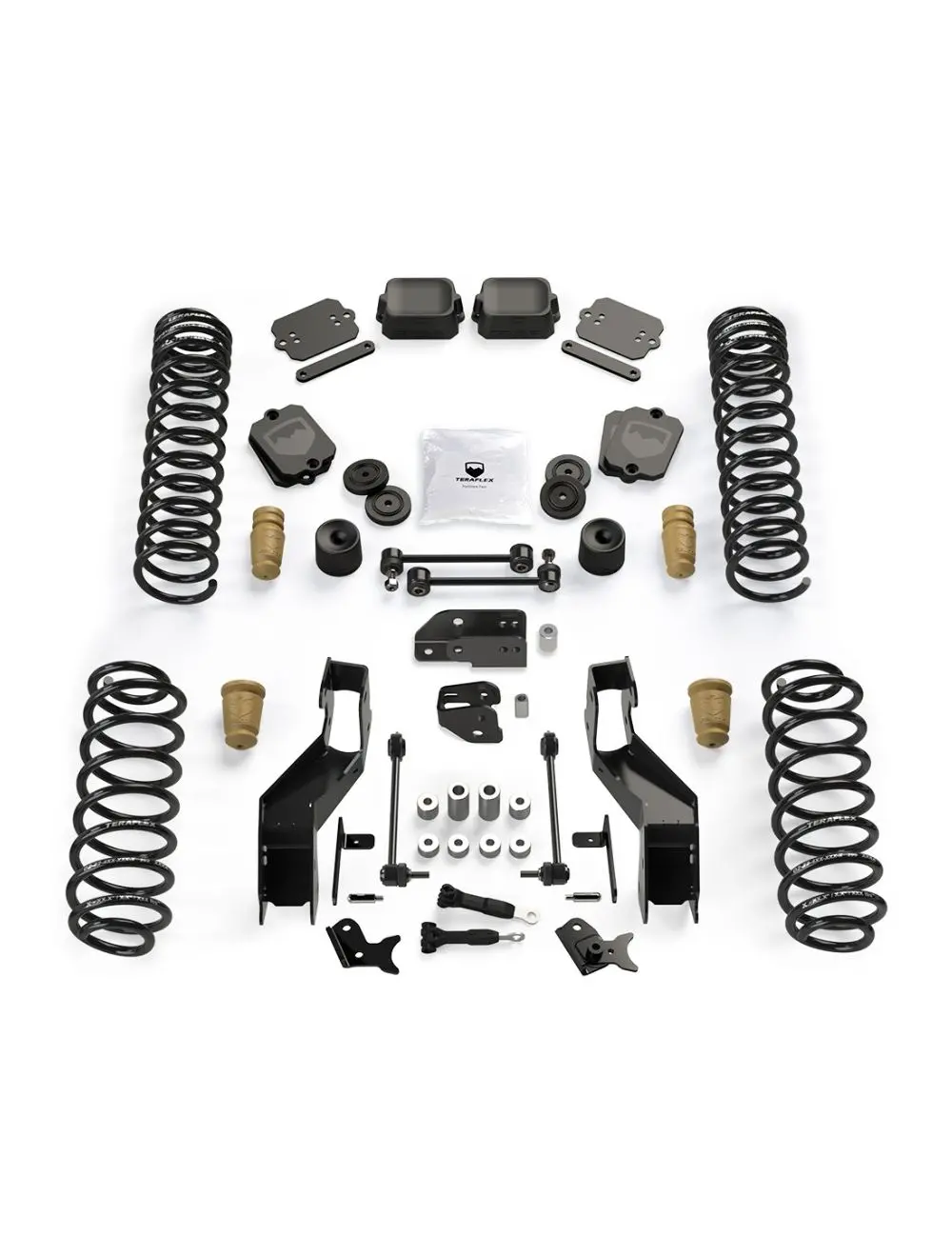 18-Up Wrangler Jl 4 Door 3.5 Inch Sport St3 Suspension System No Shocks - 392 Teraflex 1