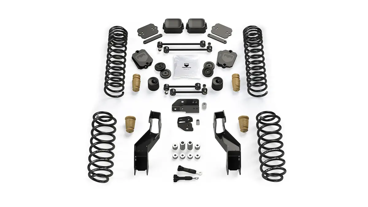 18-Up Wrangler Jl 2 Door 4.5 Inch Sport St4 Suspension System No Shocks Teraflex 1