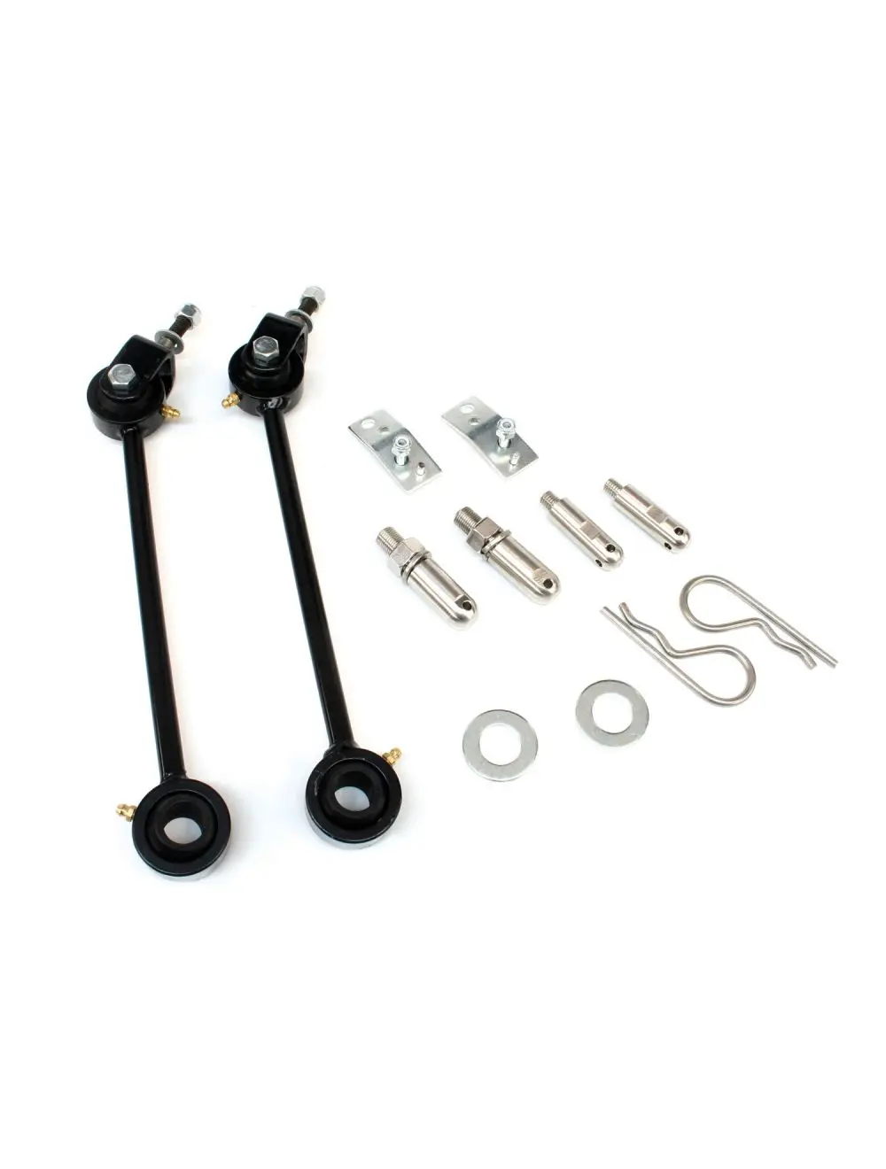 97-06 Jeep Wrangler Tj 10 Inch Front Sway Bar Quick Disconnect Kit 3-6 Inch Lift Skin Pack Teraflex 1