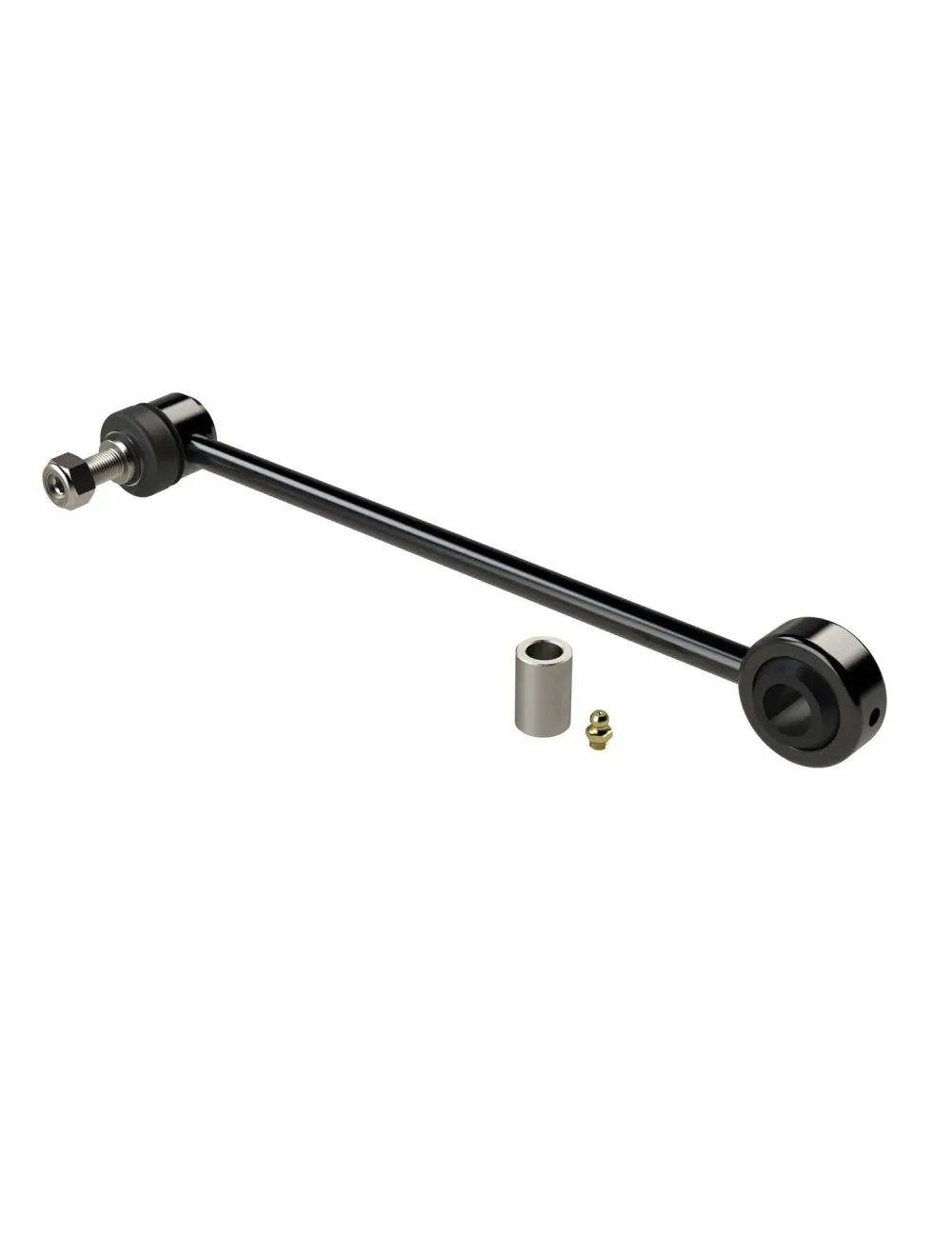 07-18 Wrangler Jk 10 Inch Front Sway Bar Link W/ Stud & Zerk 3-4 Inch Lift Inch Each Teraflex 1