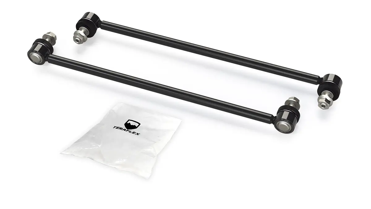 20-Up Jeep Gladiator 13 Inch Rear Sway Bar Link Kit W/ Swivel Stud 2.5-4.5 Inch Lift Teraflex 1