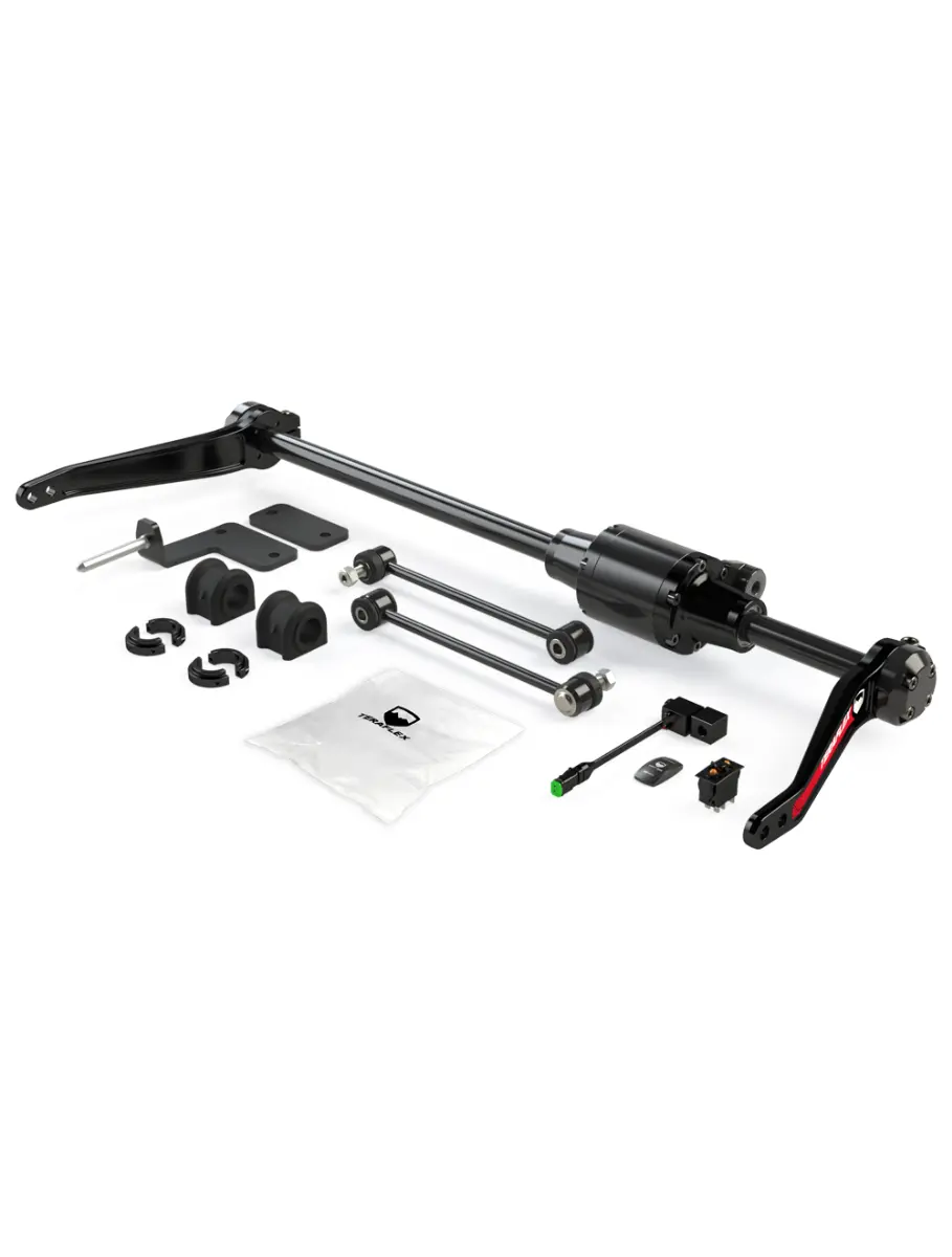 07-Up Wrangler Jk/Jt/Gladiator St Dual Rate Pneumatic Front Sway Bar - No Links Teraflex 1