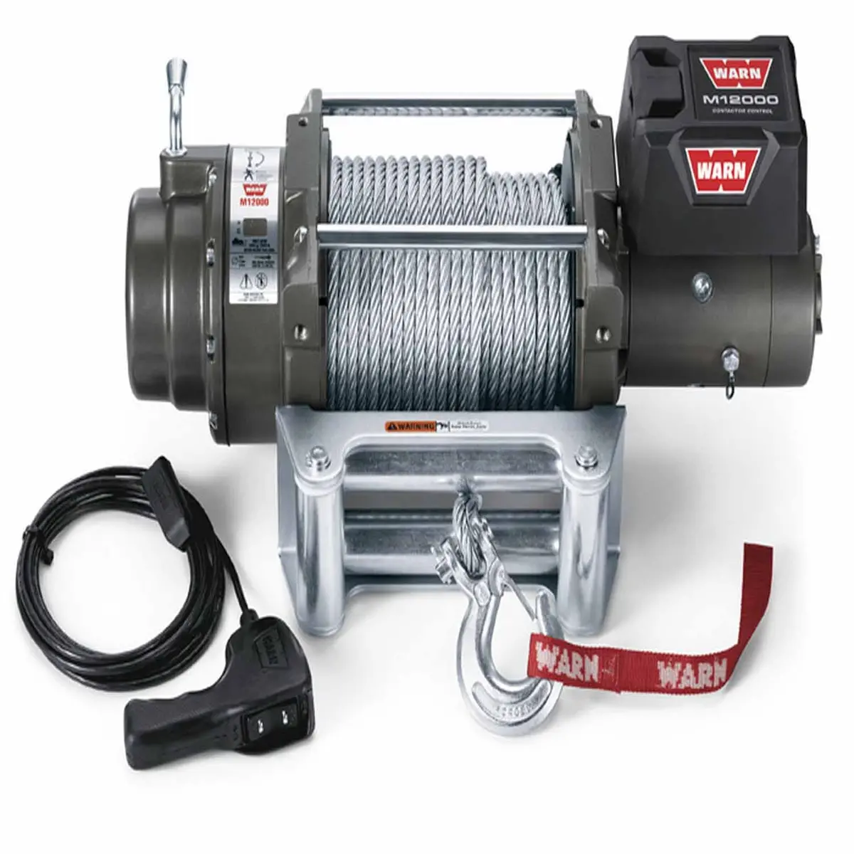 Warn 17801 Warn Winch, M12000,12V,125',Roller 1