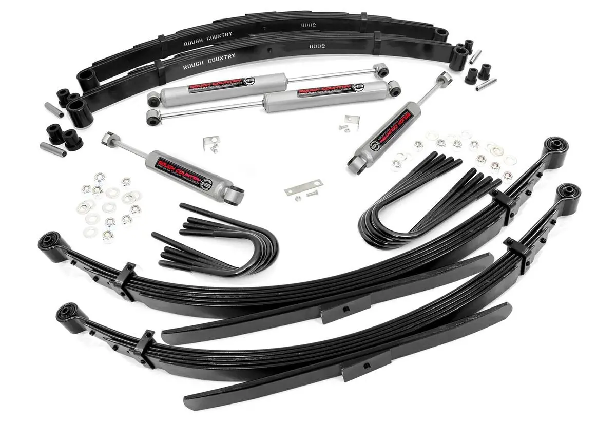 2 Inch Lift Kit - 52 Inch Rr Springs - Chevy/Gmc C10/K10 C15/K15 Truck/Jimmy (77-87) 1
